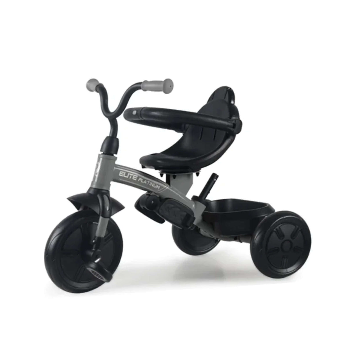 QPlay Elite Platinum 6-in-1 Tricycle – Grey – view 4