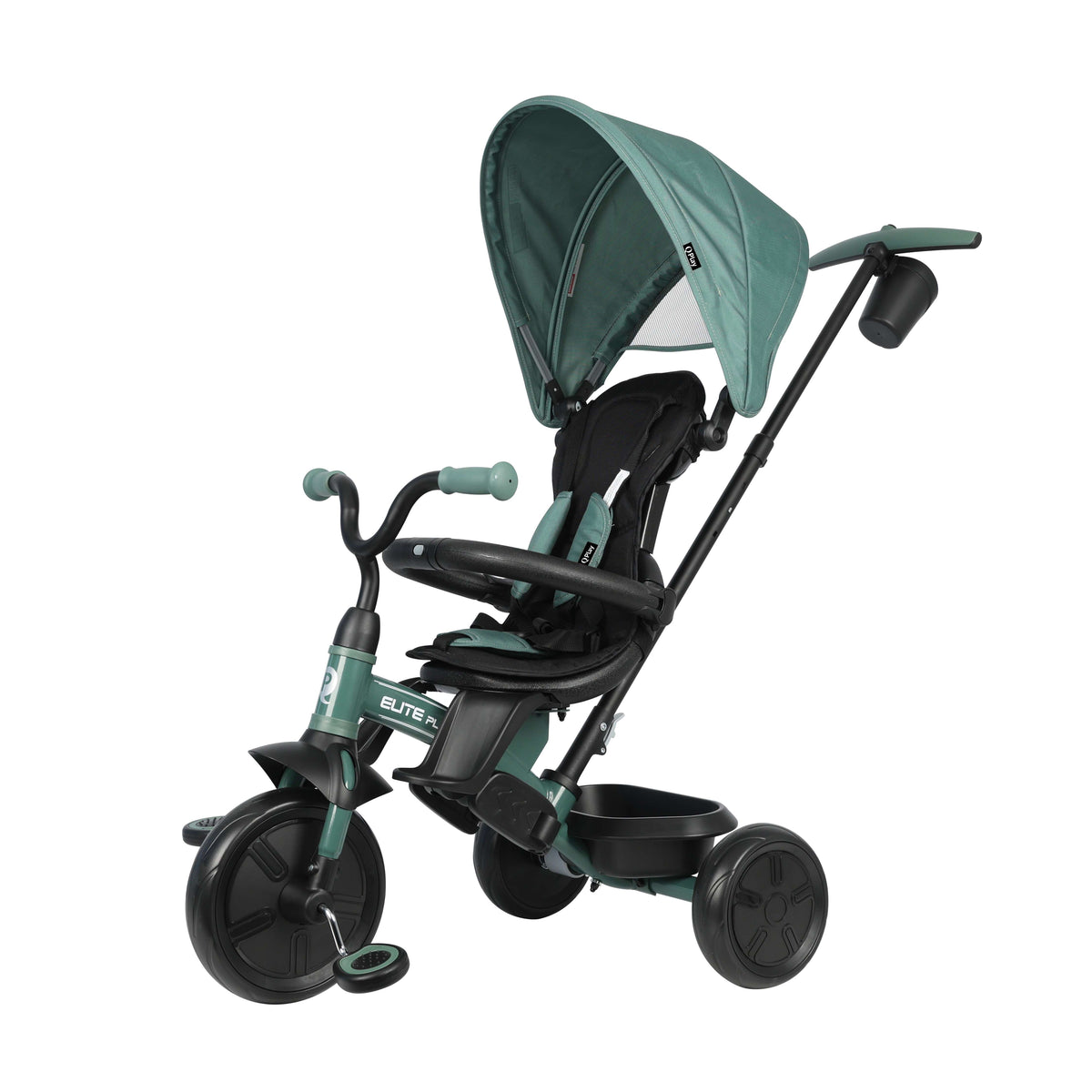 QPlay Elite Platinum 6-in-1 Tricycle – Green – view 1