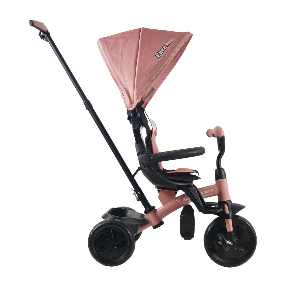 QPlay Elite Platinum 6-in-1 Tricycle – Pink – view 14