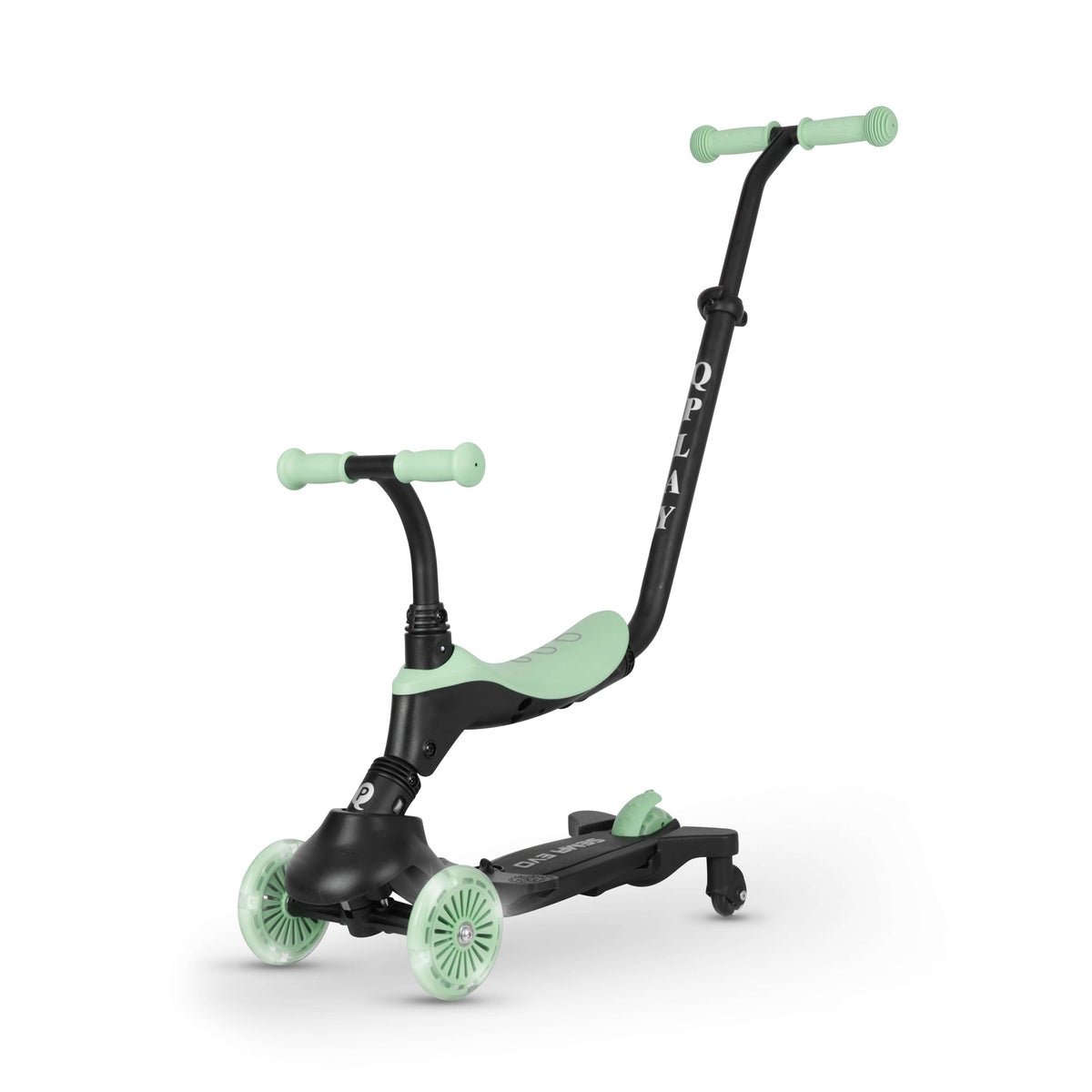QPlay Sema Evo 5-in-1 Scooter – Jade Green – view 1