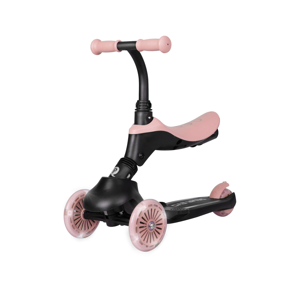 QPlay Sema Evo 5-in-1 Scooter – Coral Pink – view 10