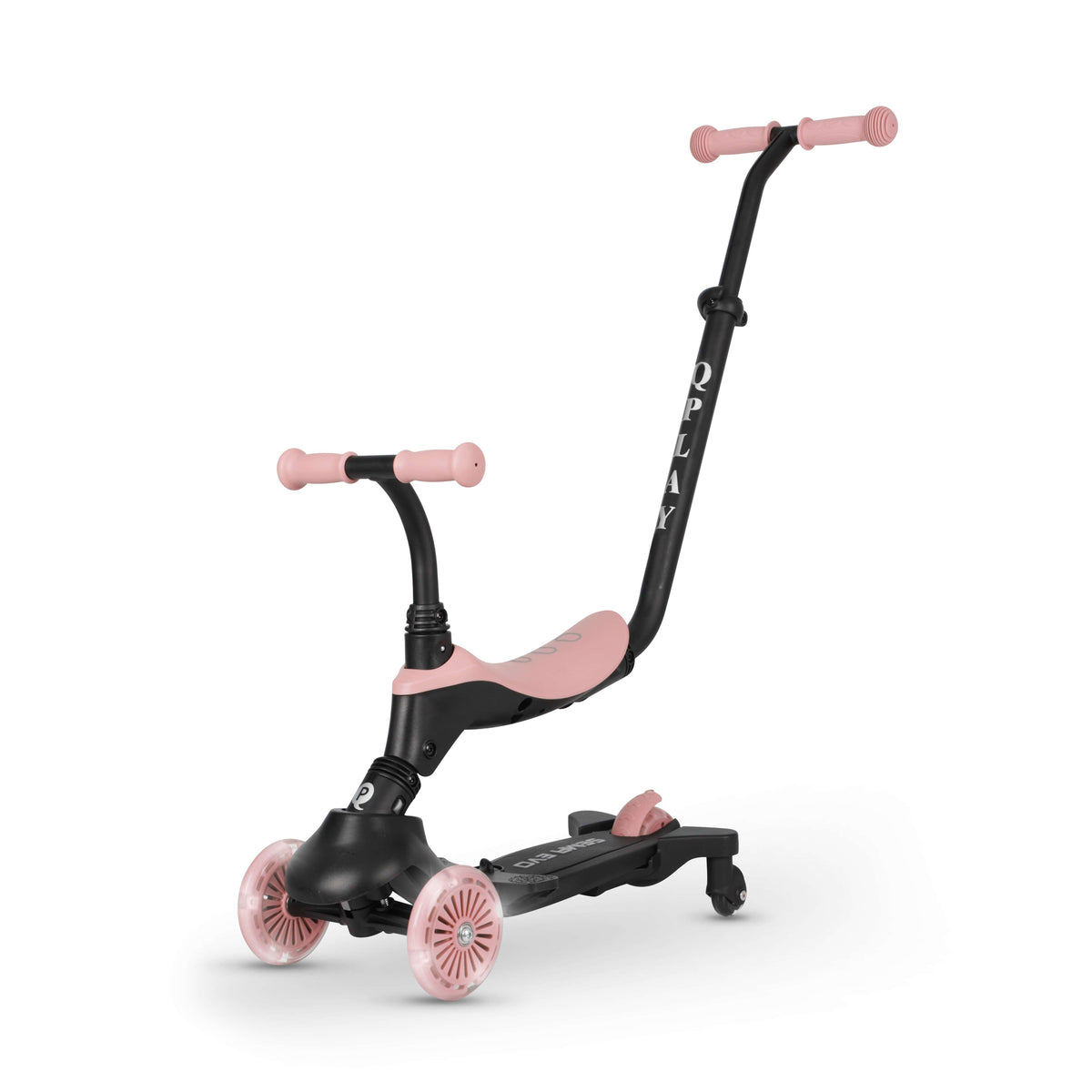 QPlay Sema Evo 5-in-1 Scooter – Coral Pink – view 6