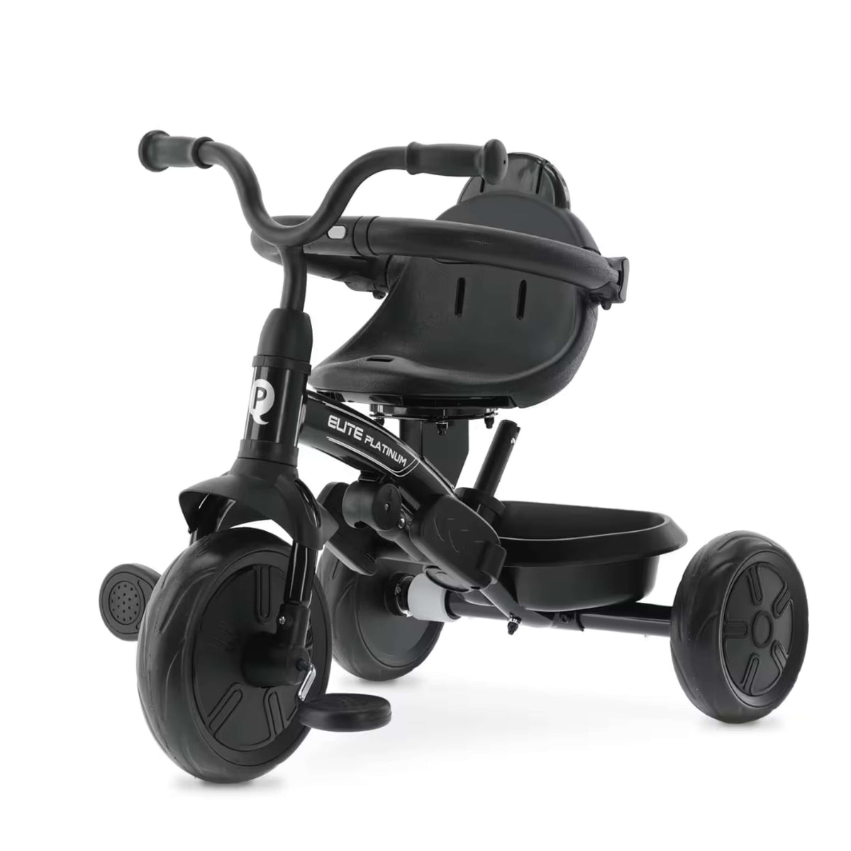 QPlay Elite Platinum 6-in-1 Tricycle – Black – view 6