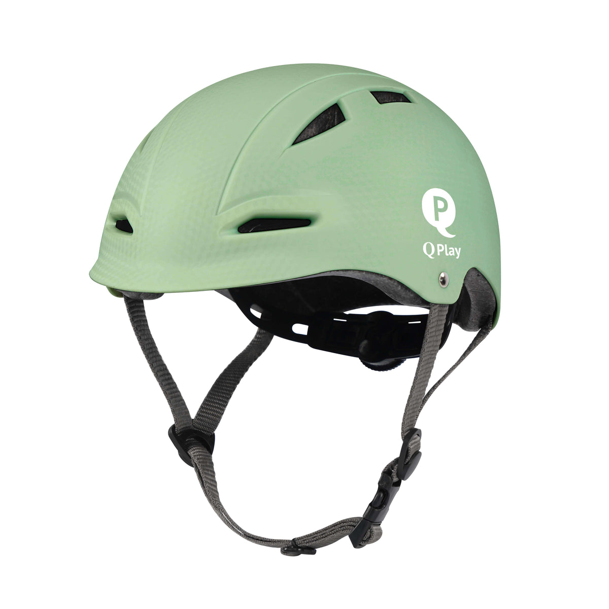QPlay Manbo Kids Helmet – Jade Green – view 1