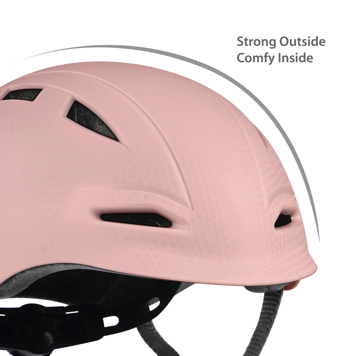 QPlay Manbo Kids Helmet – Coral Pink – view 2