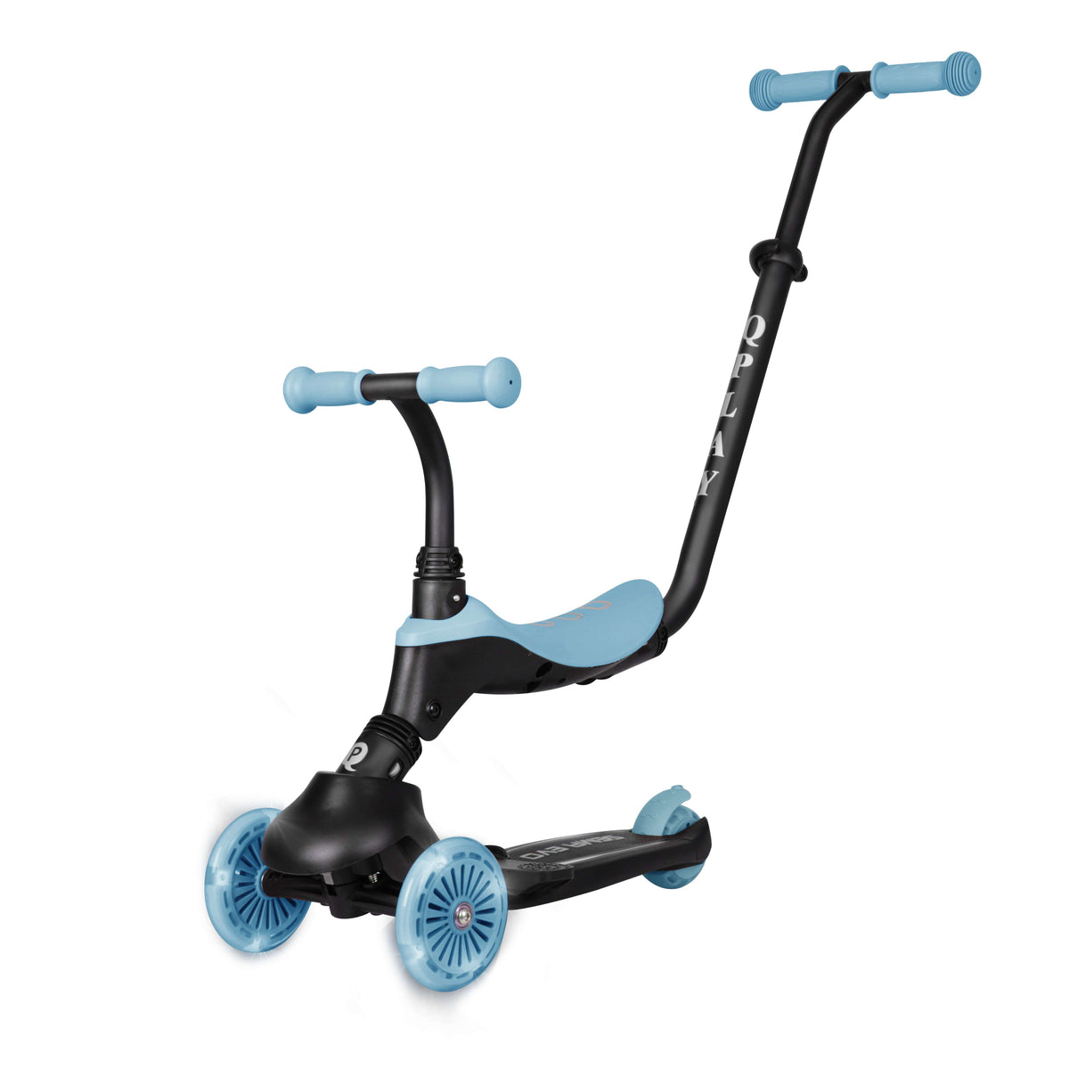 QPlay Sema Evo 5-in-1 Scooter – Sky Blue – view 4