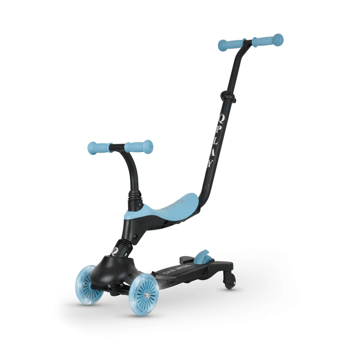 QPlay Sema Evo 5-in-1 Scooter – Sky Blue – view 1