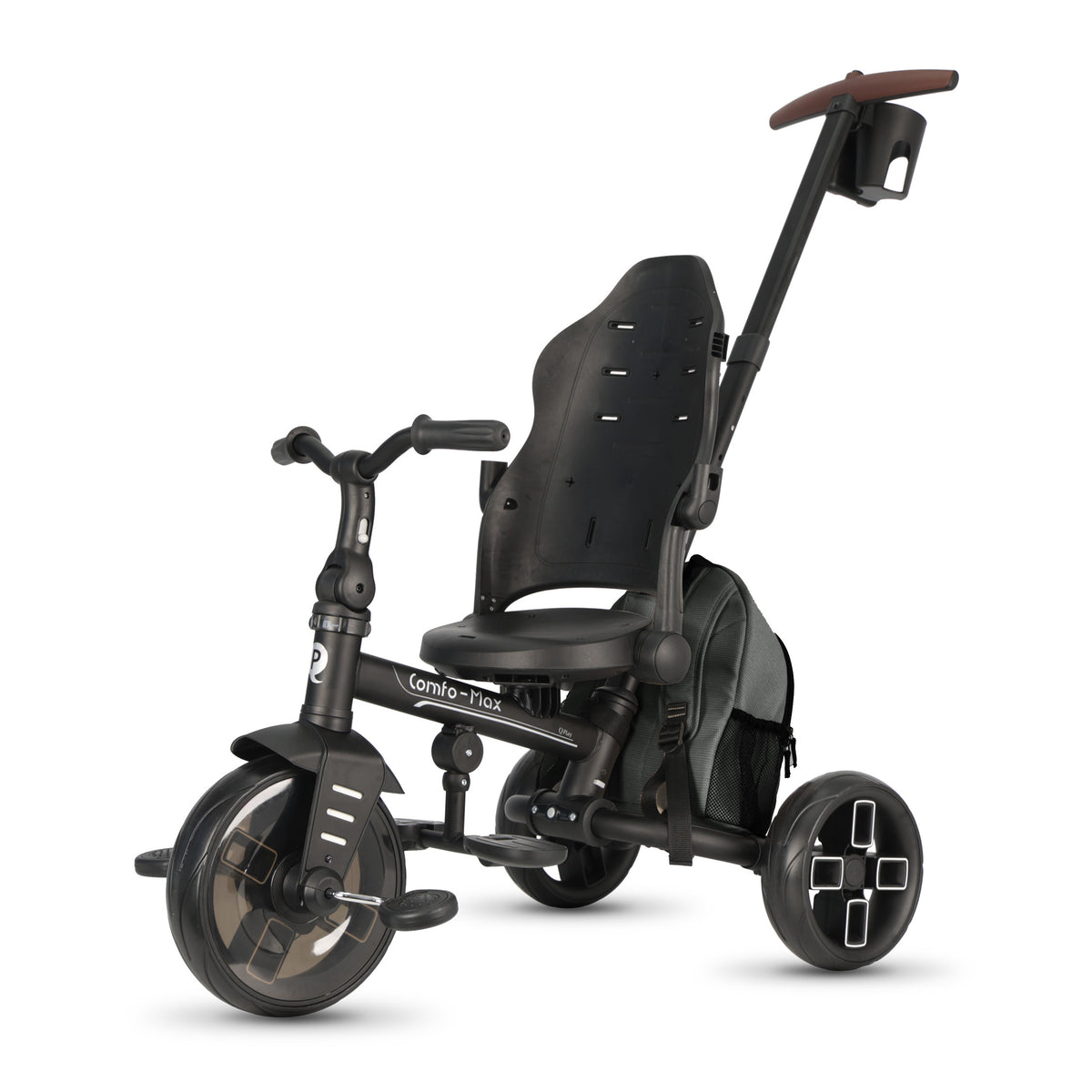 QPlay Comfo Max 7-in-1 Tricycle – Grey – view 15