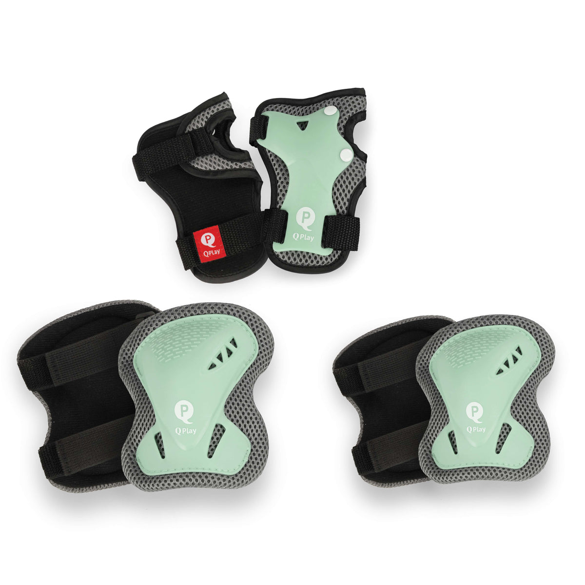 QPlay Kids Protective Pads Set – Jade Green – view 6