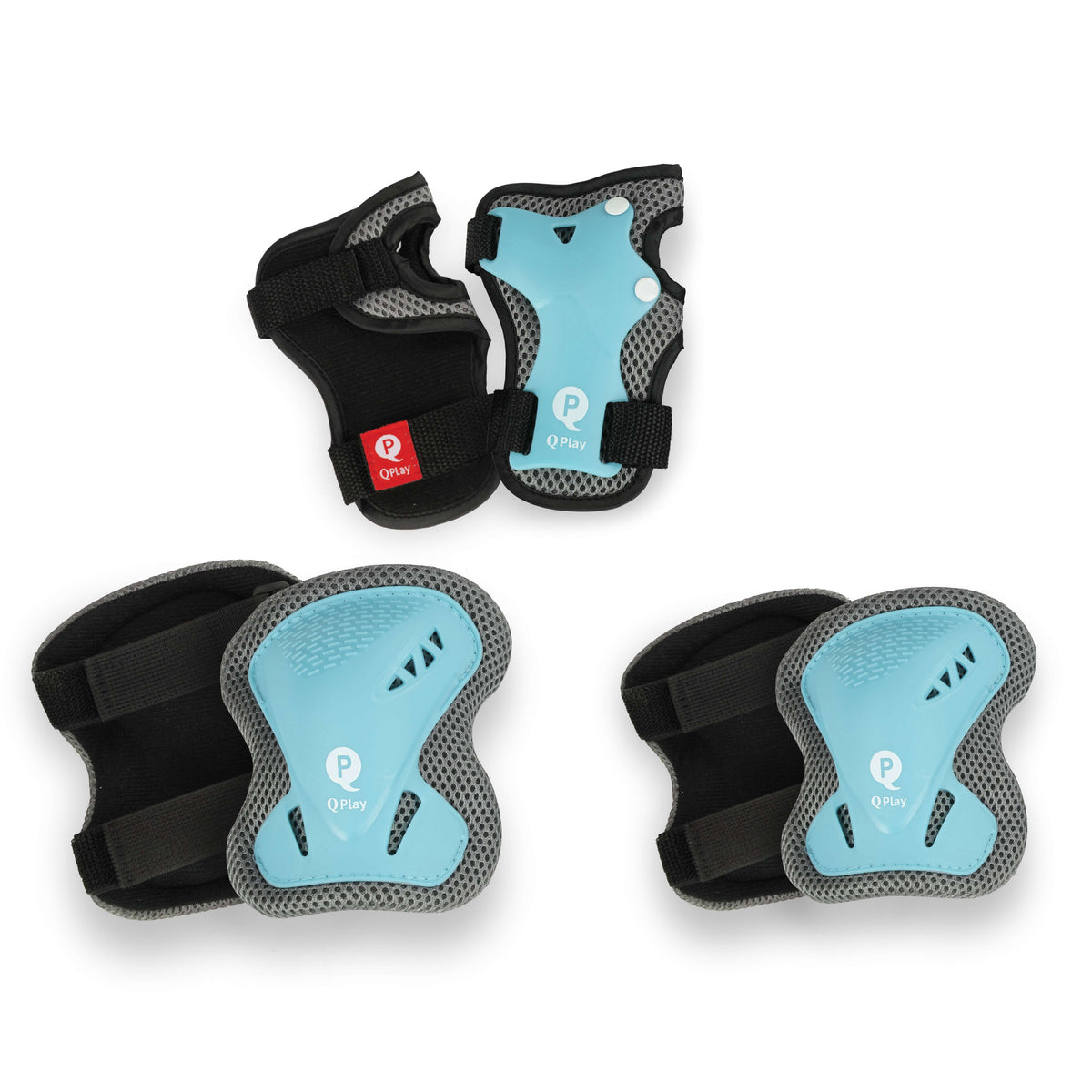 QPlay Kids Protective Pads Set – Sky Blue – view 3